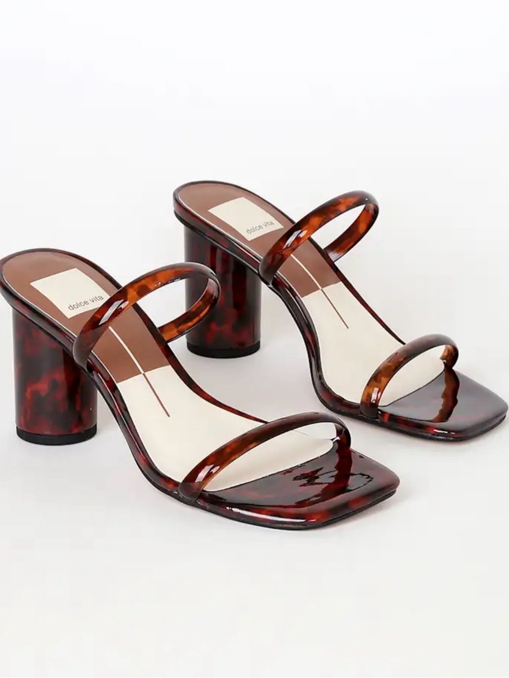 Dolce Vita Tortoise Heels